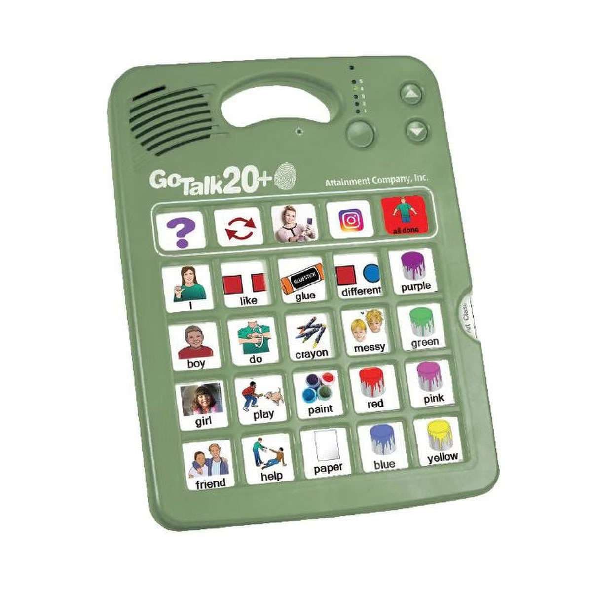 GoTalk 20+ Lite Touch - Autism Assistive Communication Technology (AAC) Device