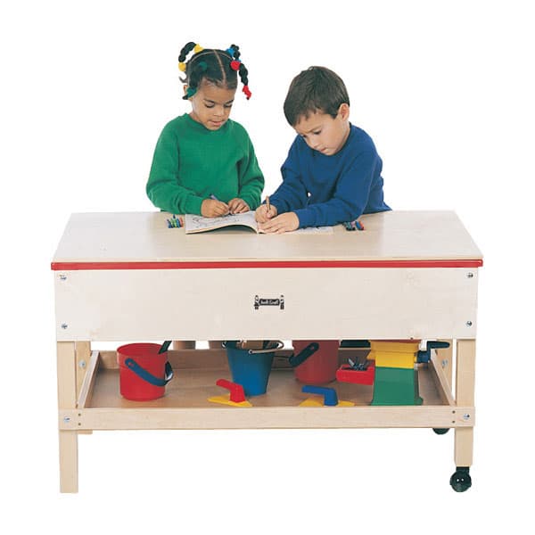 Jonti-Craft sensory table with shelf - Image 2
