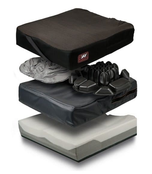 Jay Fusion Adjustable Wheelchair Cushion - Image 1