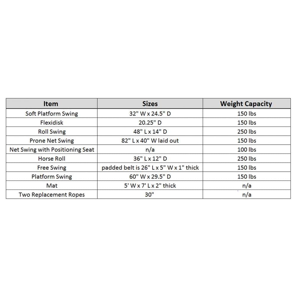 Tumble Forms Soft Top Platform Swing for Deluxe Vestibulator II System - Image 4