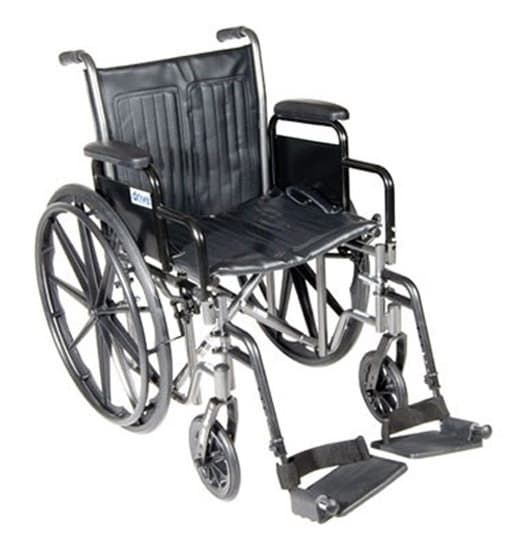 Drive Medical Silver Sport 2 Dual Axle Manual Wheelchair