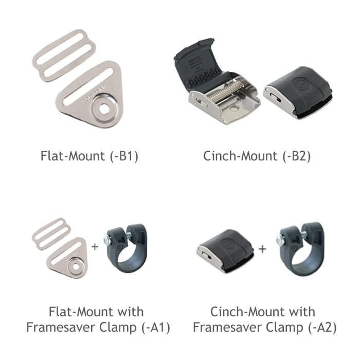 Bodypoint® center-pull two point non-padded hip belt with push button buckle - Image 3