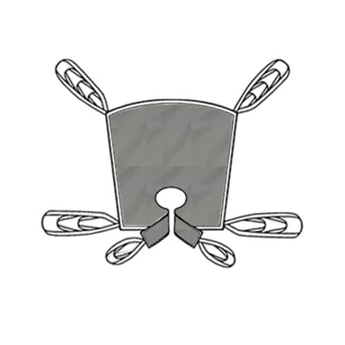 Hoyer professional 6-point quick fit deluxe mesh sling