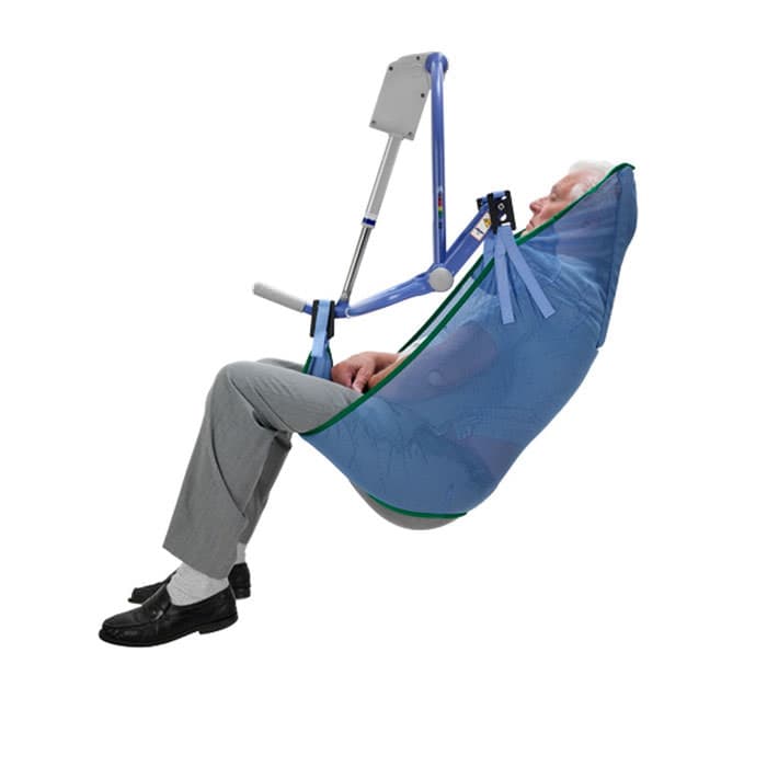 Arjo standard unpadded mesh clip sling for 4-point patient lift