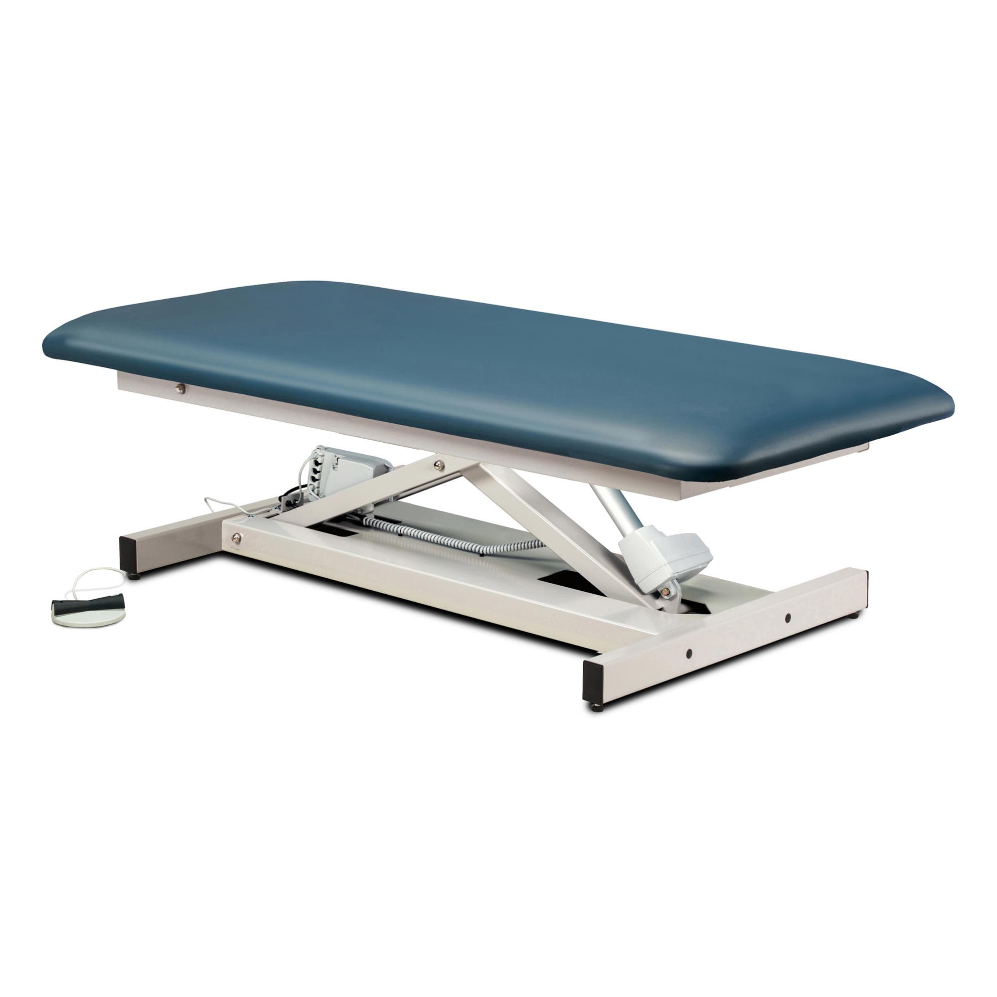 Clinton open base, extra wide, bariatric, straight top power table - Image 5