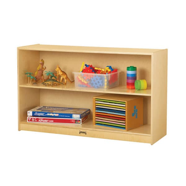 Jonti-Craft low mobile straight-shelf - Image 2