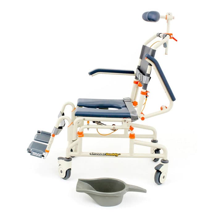 ShowerBuddy Roll-InBuddy Tilt SB3T Shower Commode Chair - Image 6