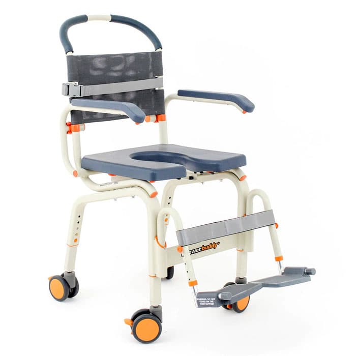 ShowerBuddy Roll-InBuddy Lite Shower Commode Chair - Image 4