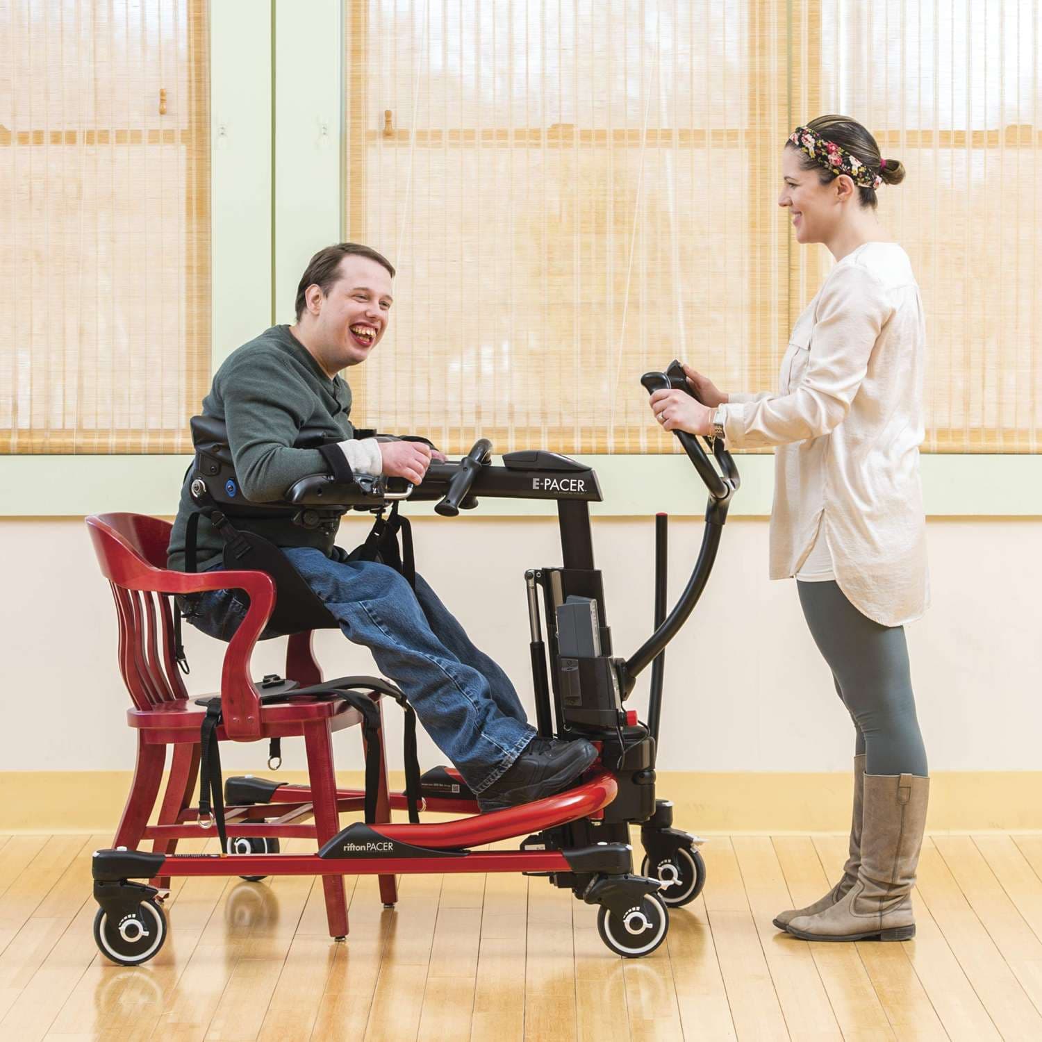 Rifton E-Pacer Gait Trainer and Sit to Stand Lift - Image 2