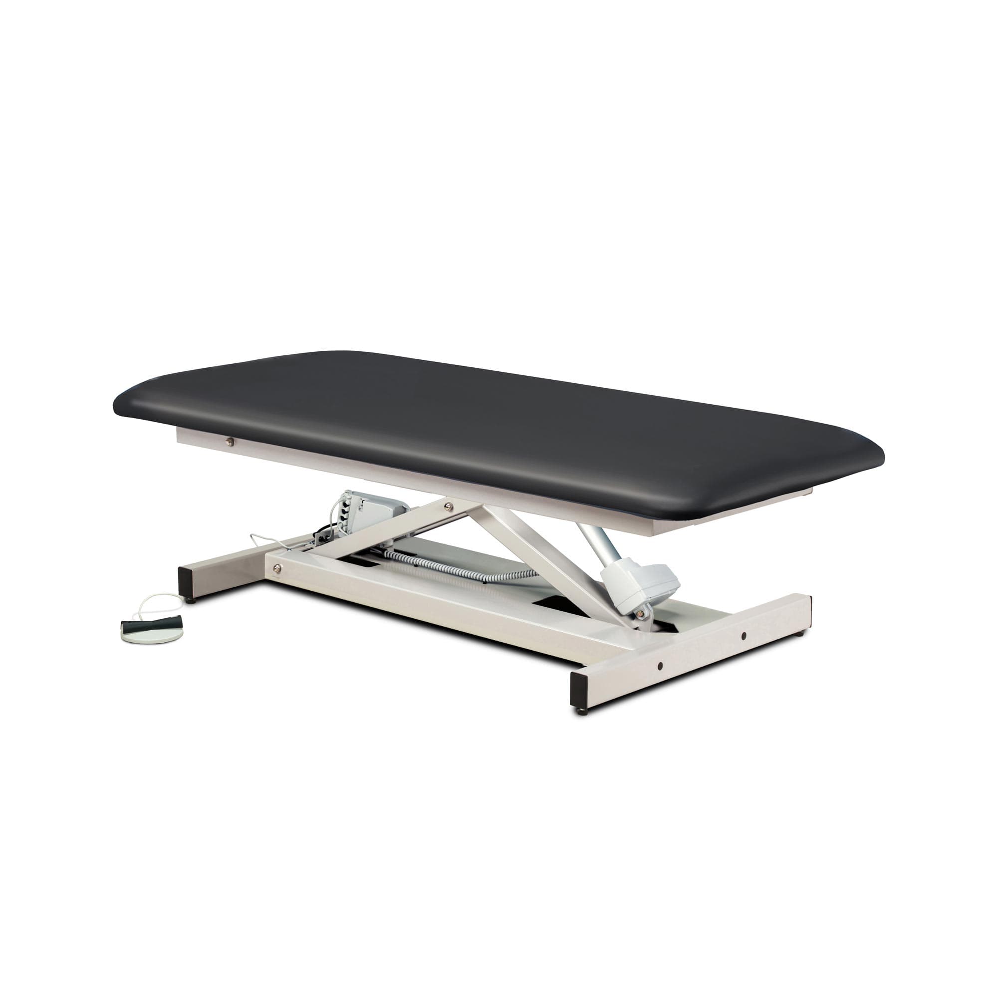 Clinton open base, extra wide, bariatric, straight top power table - Image 8