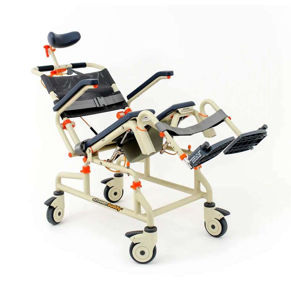 ShowerBuddy Roll-InBuddy Tilt SB3T Shower Commode Chair