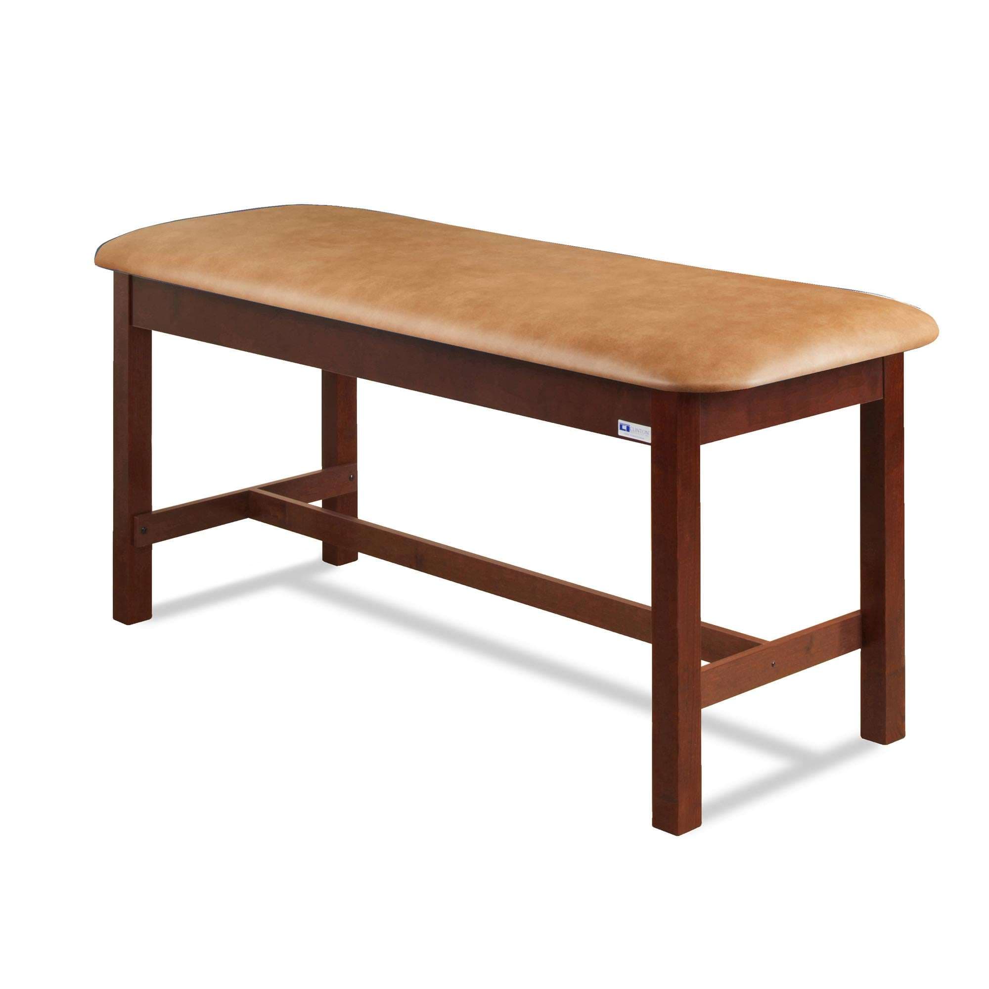 Clinton flat top classic series straight line treatment table - Image 1