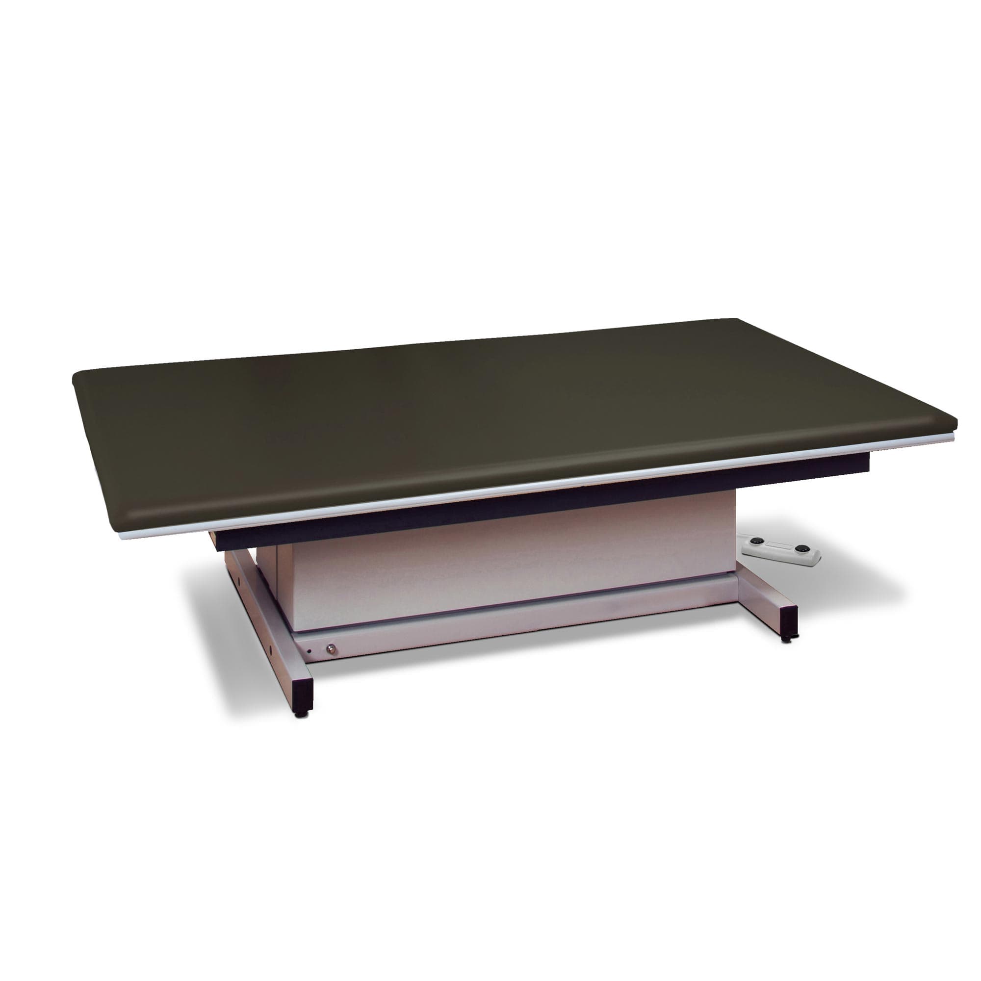 Clinton Hi-Lo Mat Platform Table with Upholstered Top