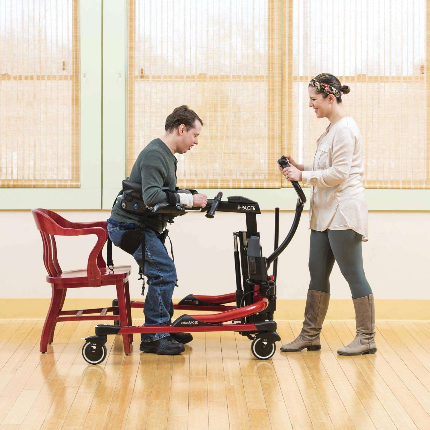 Rifton E-Pacer Gait Trainer and Sit to Stand Lift - Image 5