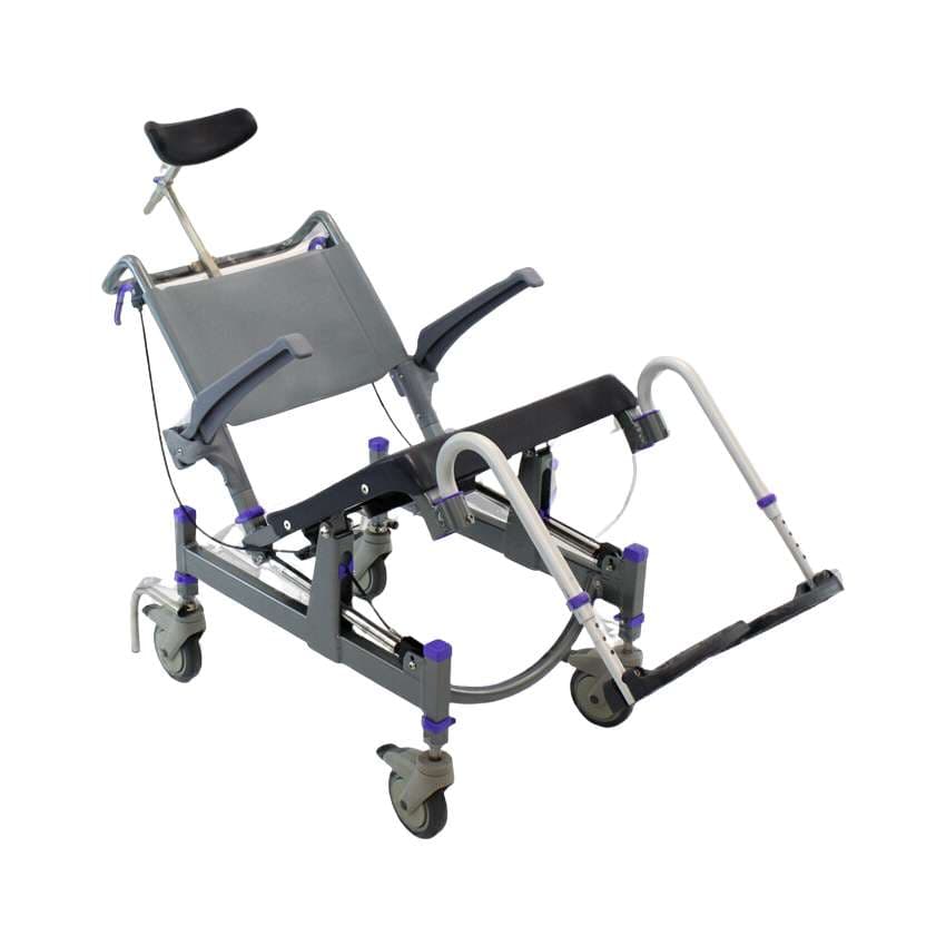 EZPZ AT - Attendant Tilt Shower Commode Chair by Raz Design