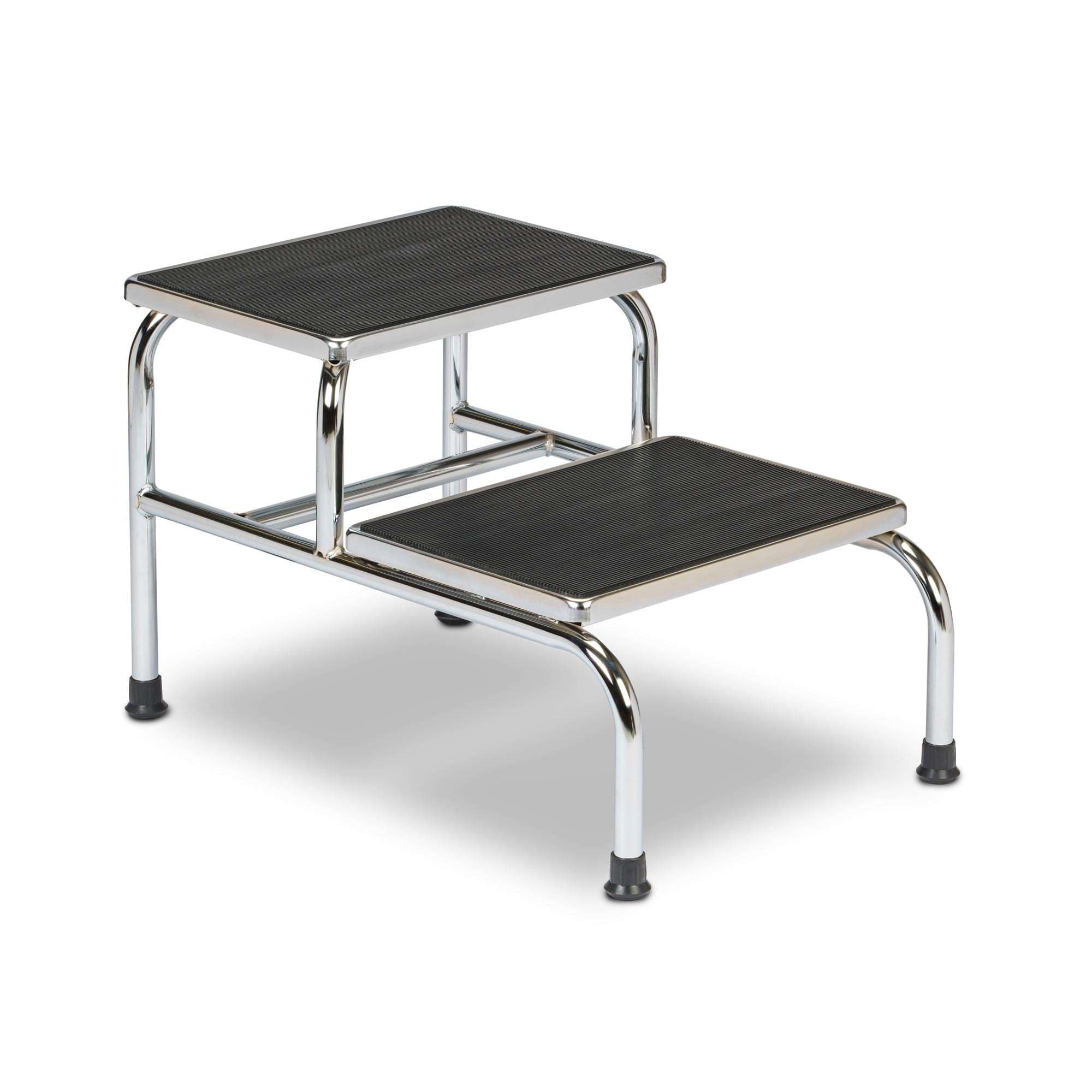 Clinton chrome two-step step stool - Image 1