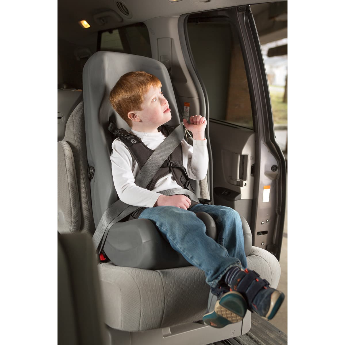 Special Tomato Soft-Touch Booster Car Seat - Image 9