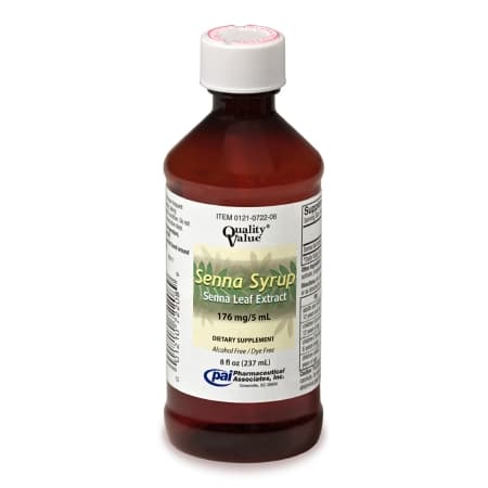 Senna Laxative Syrup, Natural Flavor