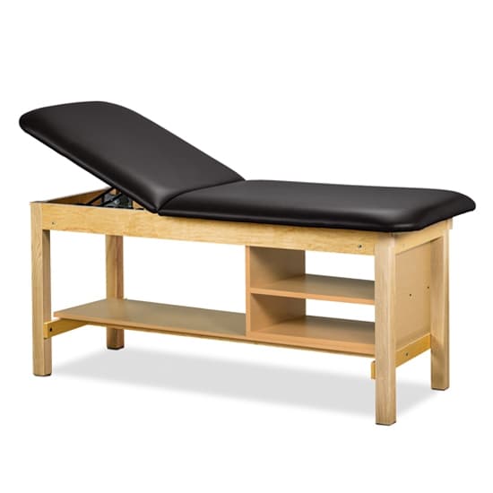 Clinton Premium, Classic 500 Series, Treatment Table with Shelving - Image 2