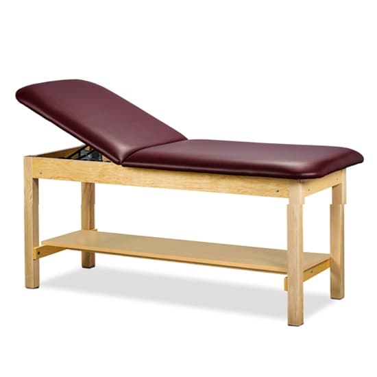 Clinton Premium, Classic 500 Series Treatment Table with Shelf