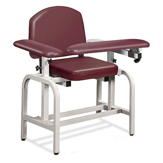 Clinton Lab X Series, Blood Drawing Chair with Padded Arms