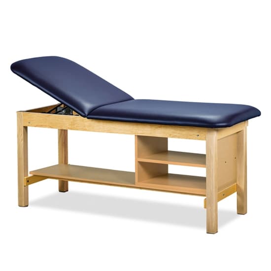Clinton Premium, Classic 500 Series, Treatment Table with Shelving