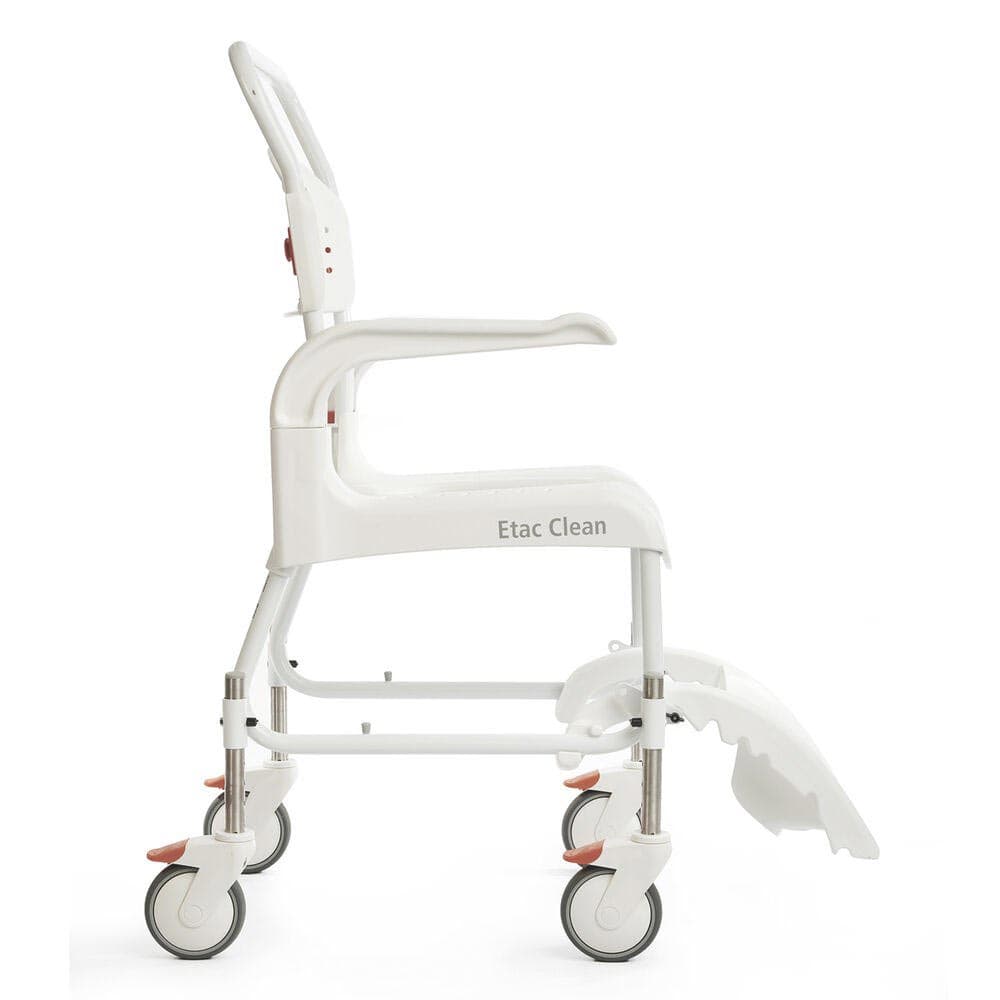 Etac Clean Height Adjustable Shower Commode Chair - Image 2
