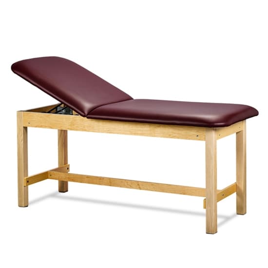 Clinton Premium, Classic 500 Series Treatment Table with H-Brace - Image 2