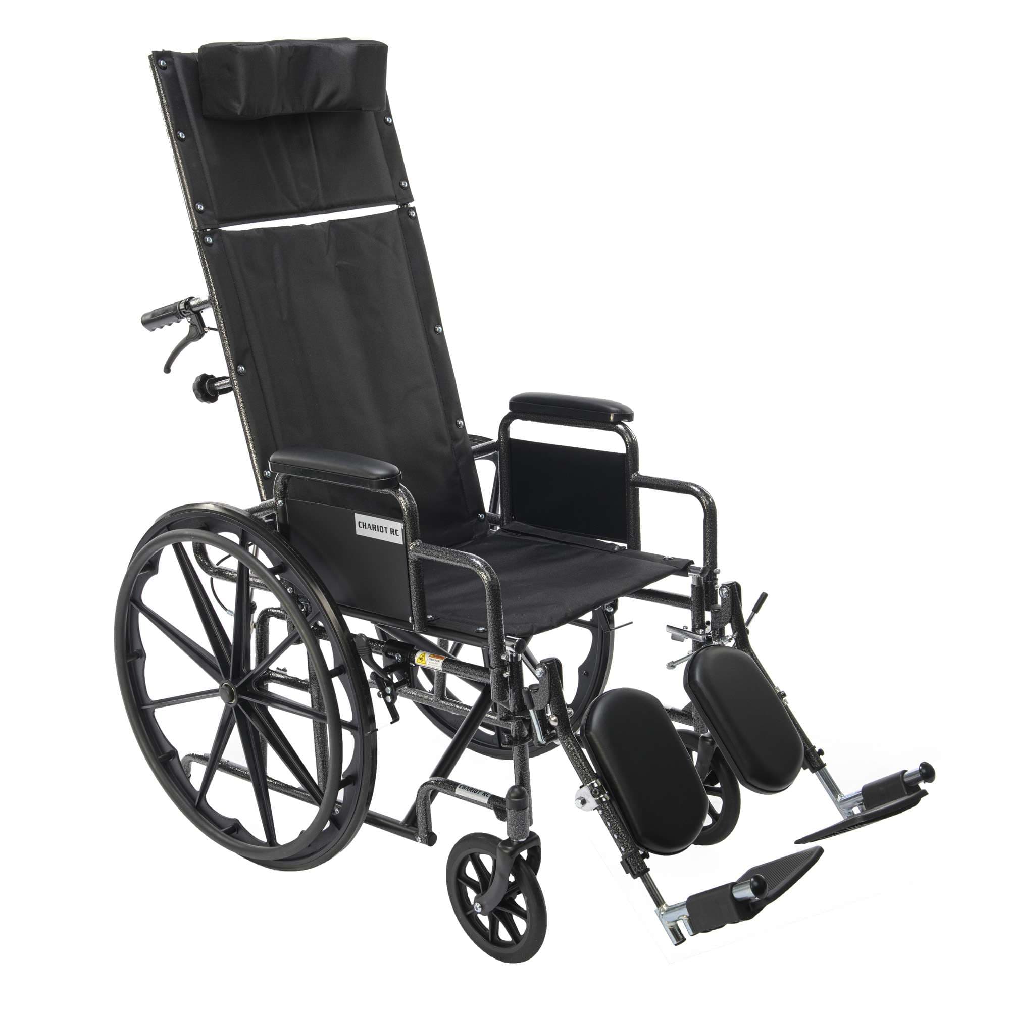 Chariot Reclining Wheelchair with Elevating Legrests by Proactive Medical - Image 2