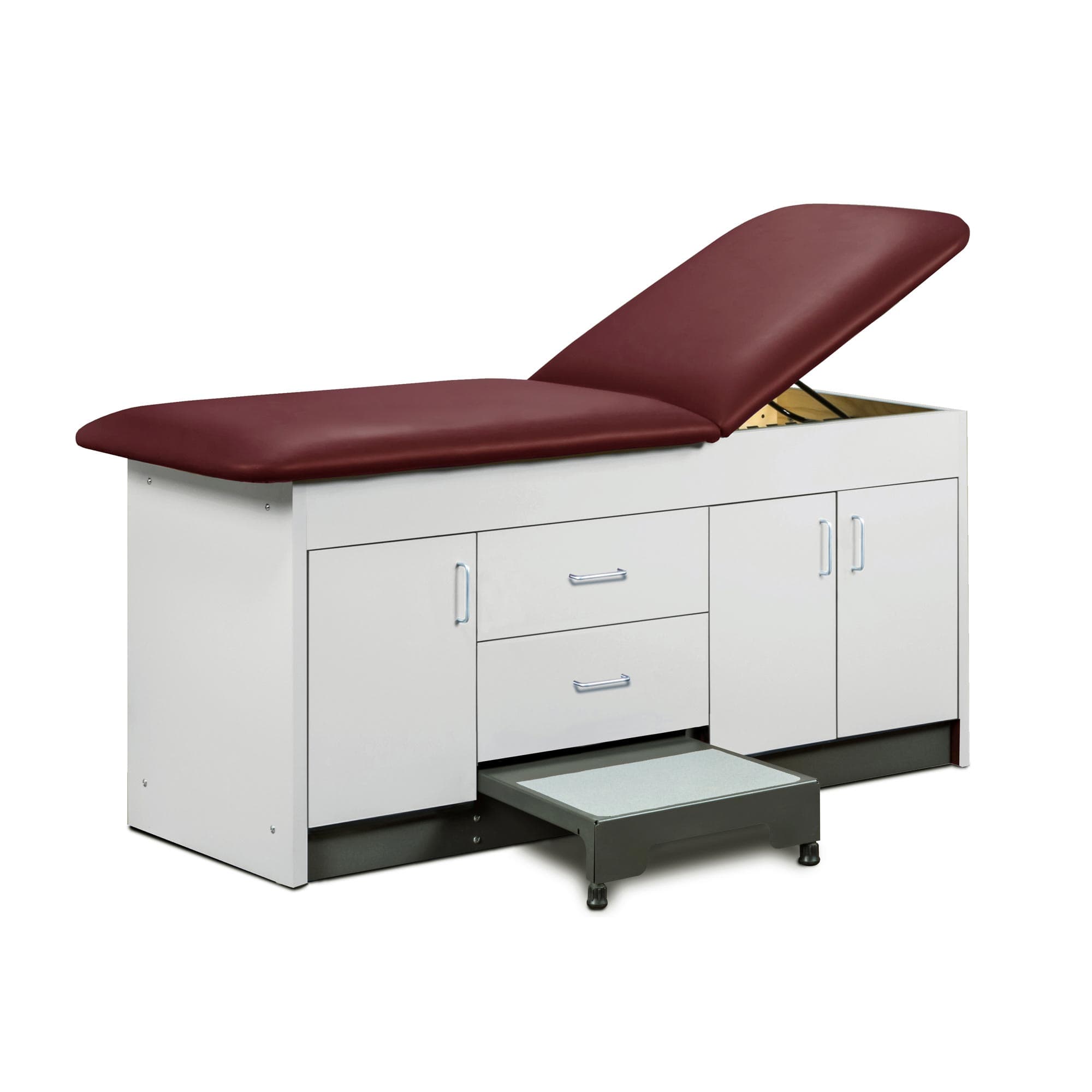 Clinton cabinet style step-up treatment table with 3-doors and 2-drawers - Image 2