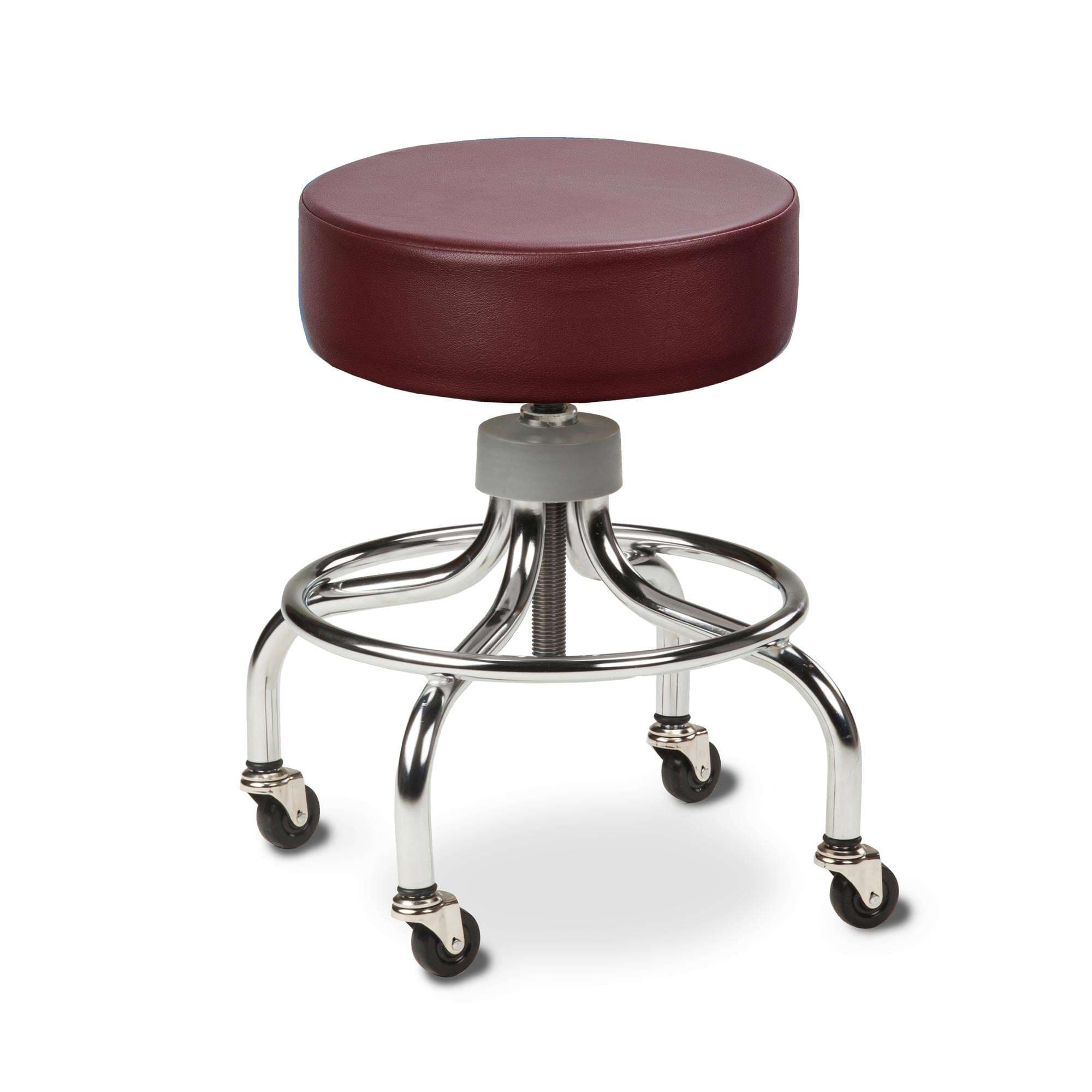 Clinton Chrome Base Stool
