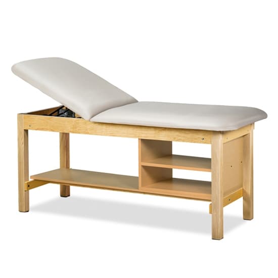 Clinton Premium, Classic 500 Series, Treatment Table with Shelving - Image 3