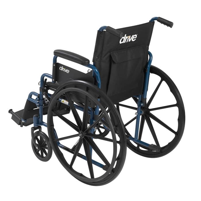 Drive Medical Blue Streak single axle manual wheelchair - Image 4