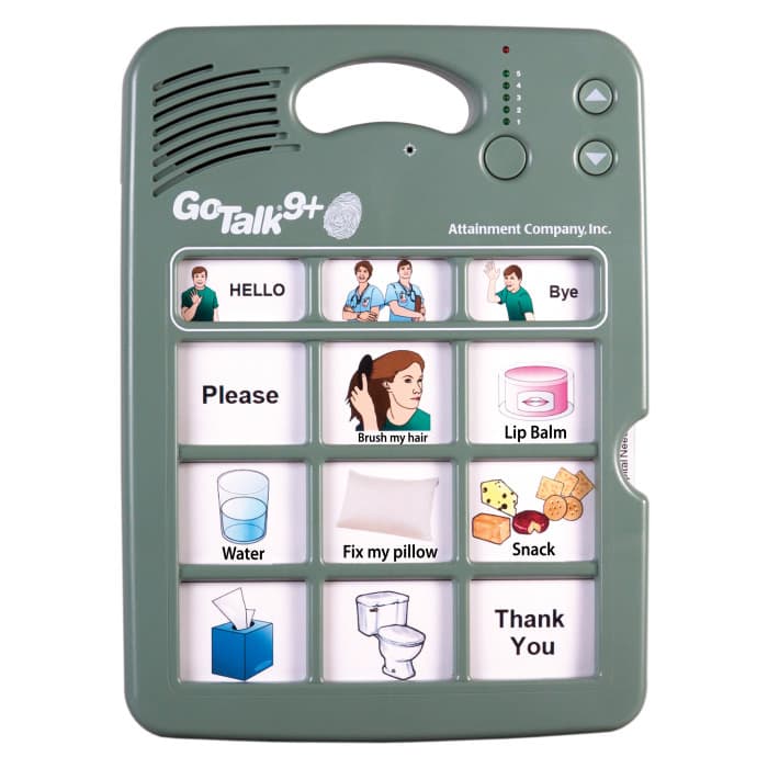 GoTalk 9+ Lite Touch - Attainment Company Autism Assistive Communication Technology (AAC) Device
