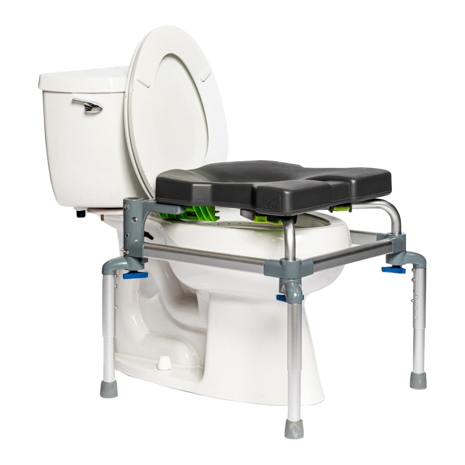 Raz Raze 3-in-1 Raised Toilet Seat, Transfer Tub & Shower Bench