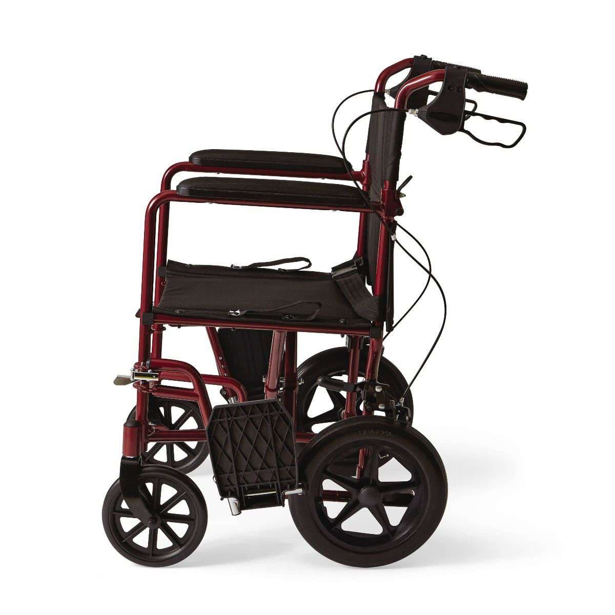 Medline Basic Aluminium Transport Chair - Image 5