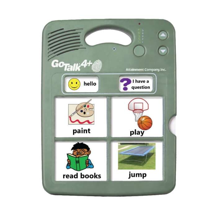 GoTalk 4+ Lite Touch AAC Device by Attainment Company